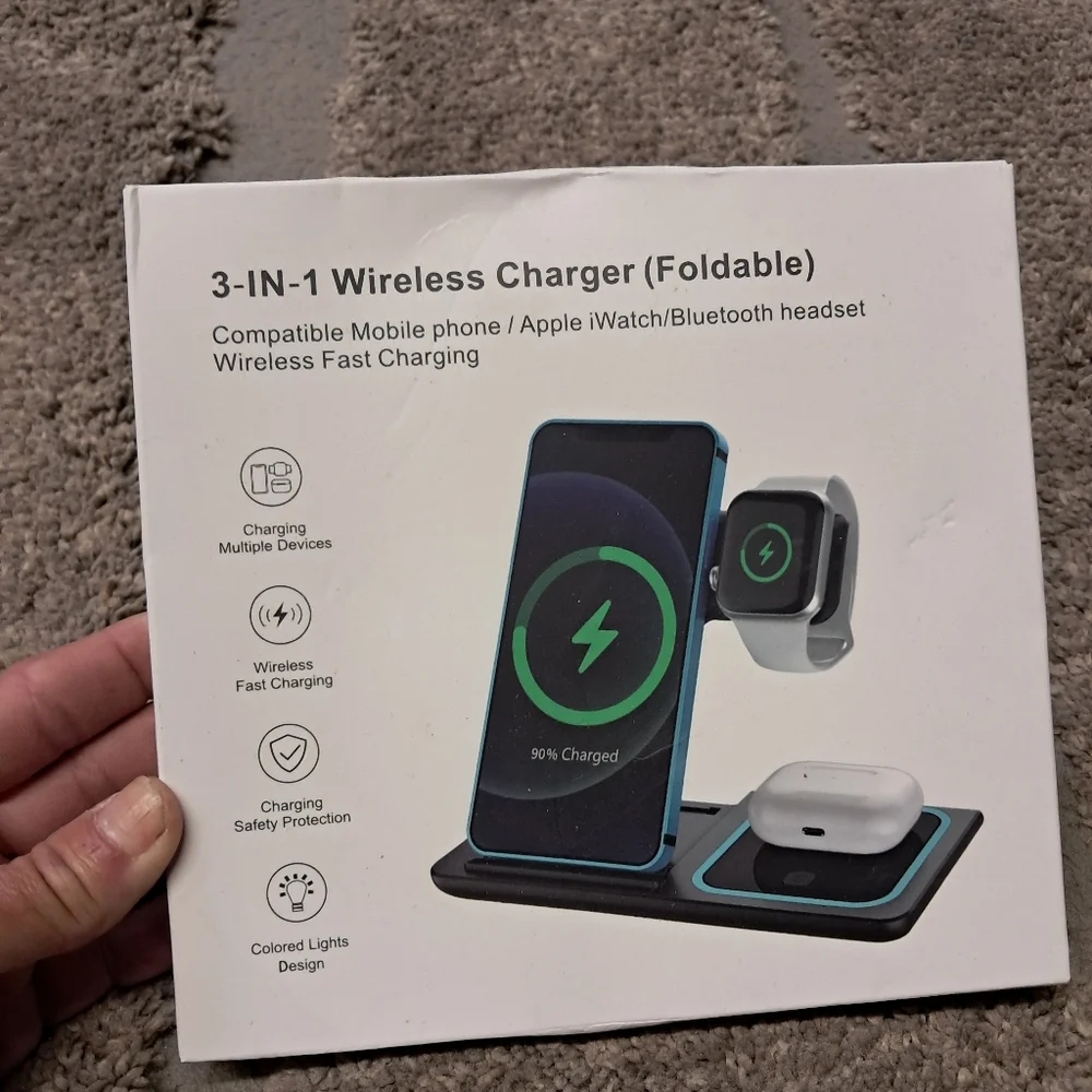 Magnetic Wireless Fast Charging Power Bank & 3 In 1 Wireless Foldable Charger